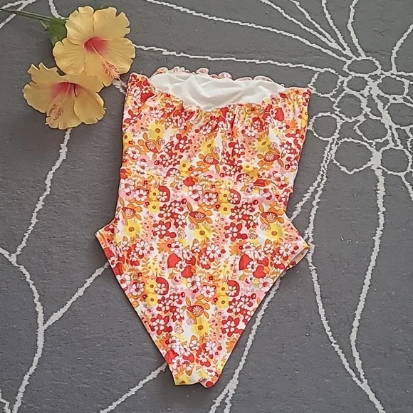 Aerie Floral Swimsuit - Picture 3 of 6